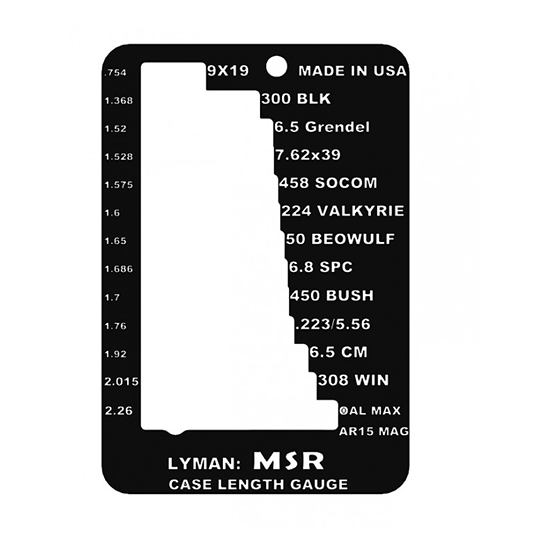 LYM EZEE CASE GAUGE MSR - Reloading Accessories